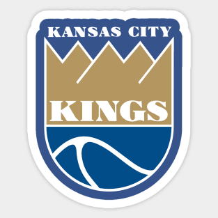 Kansas City Kings-Royals Logo Mesh Sticker